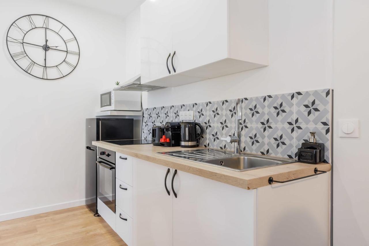 Modern Apartment - 2Br-6P - Republique Parijs Buitenkant foto