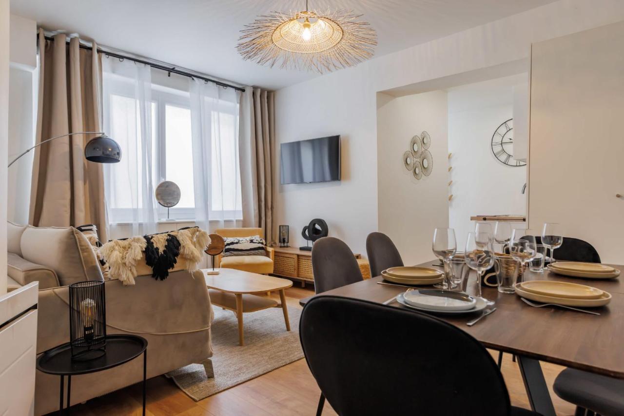 Modern Apartment - 2Br-6P - Republique Parijs Buitenkant foto